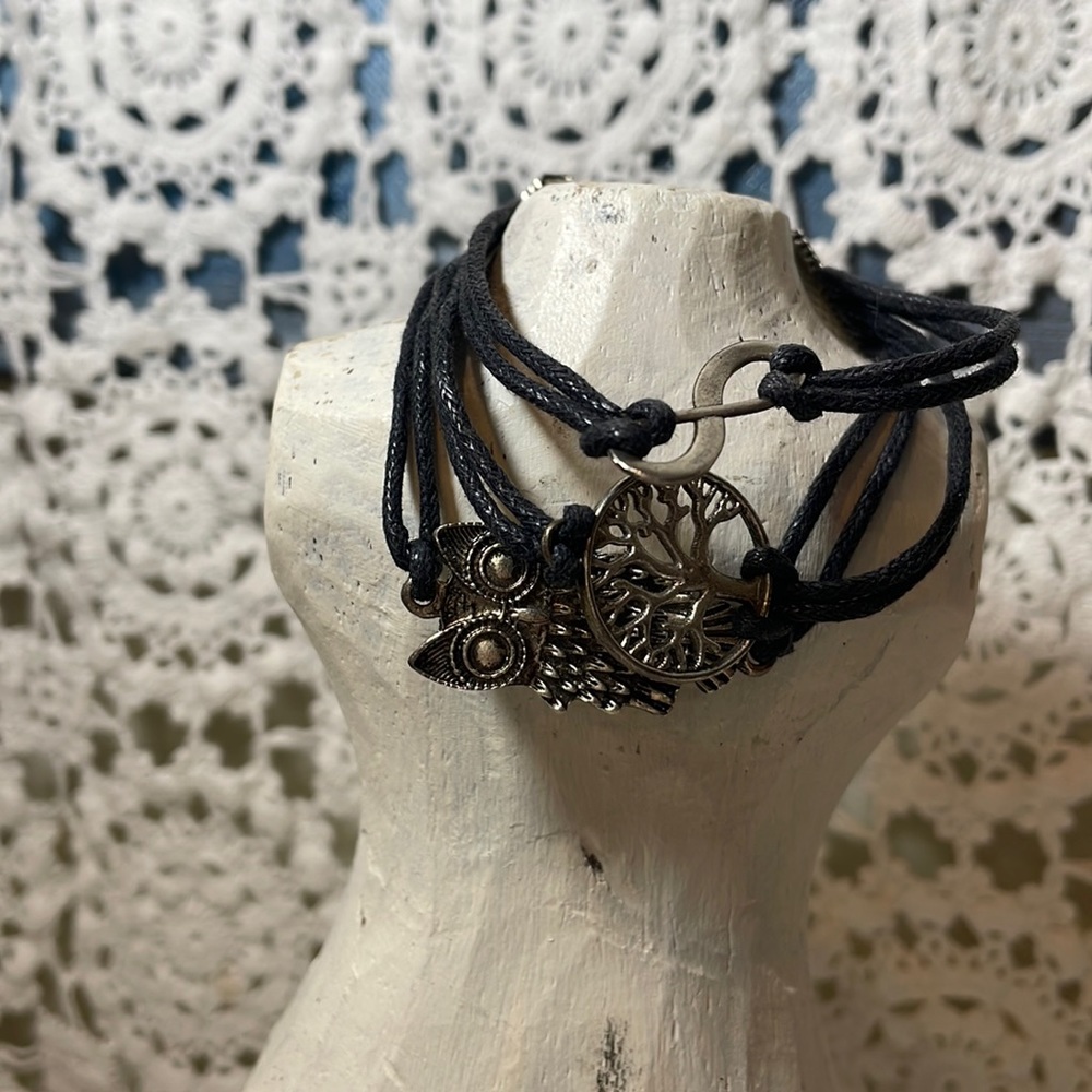 New! Tree of life & owl bracelet